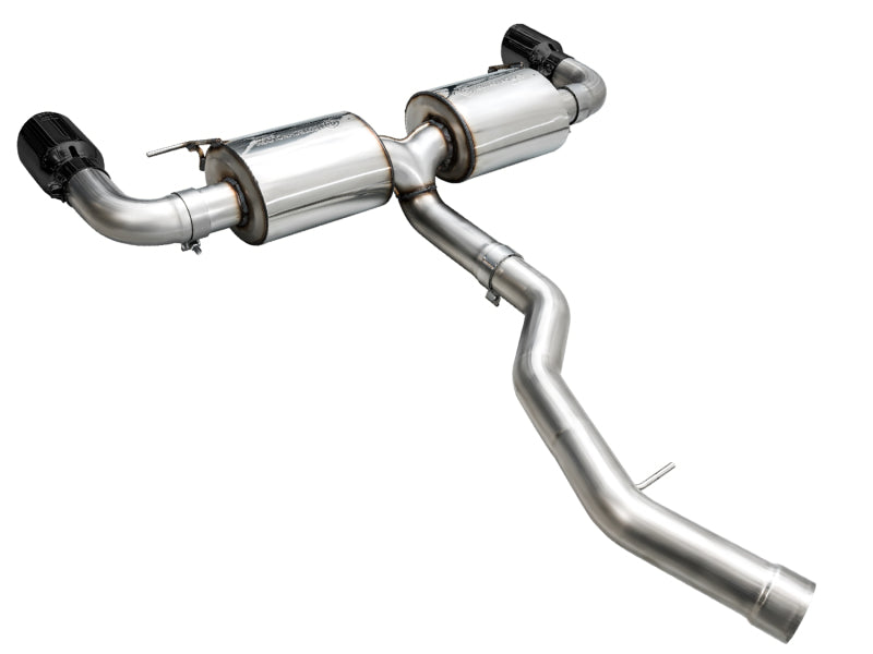 AWE Tuning 3015-33429 - AWE3015-33429 - AWE 19-23 BMW 330i / 21-23 BMW 430i Base G2X Touring (Excl.Conv) Axle Back Exhaust - Diamond Black - Shipped in Europe - Tuningsupply.com