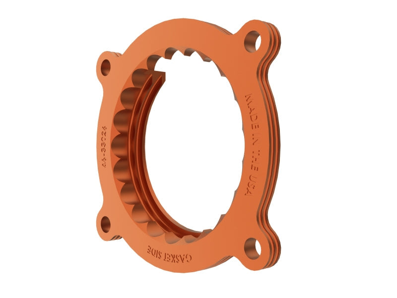 aFe 46-33026N - AFE46-33026N - aFe 2024 Ford Mustang GT/ 2024 Ford Mustang Dark Horse V8 5.0L Silver Bullet Throttle Body Spacer - Shipped in Europe - Tuningsupply.com