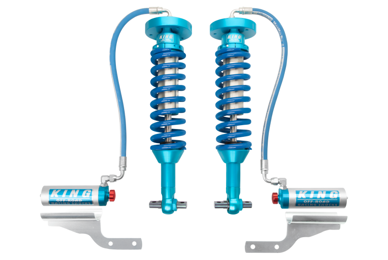 King Shocks - KIN25001-355A - King Shocks 2015+ Ford F150 2WD Front 2.5 Dia Remote Reservoir Coilover w/Adjuster (Pair) - Shipped in Europe - Tuningsupply.com