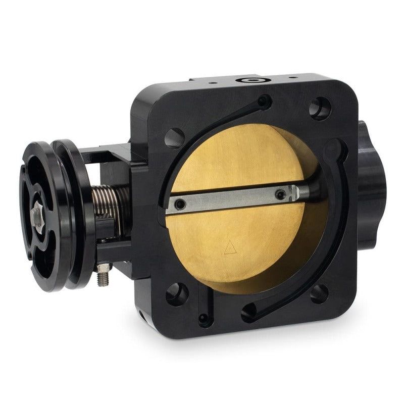 BLOX Racing BXIM-00205-BK-V2 - BLOBXIM-00205-BK-V2 - BLOX Racing Honda B/D/H/F Series Engines 76mm Black Billet Throttle Body V2 - Shipped in Europe - Tuningsupply.com