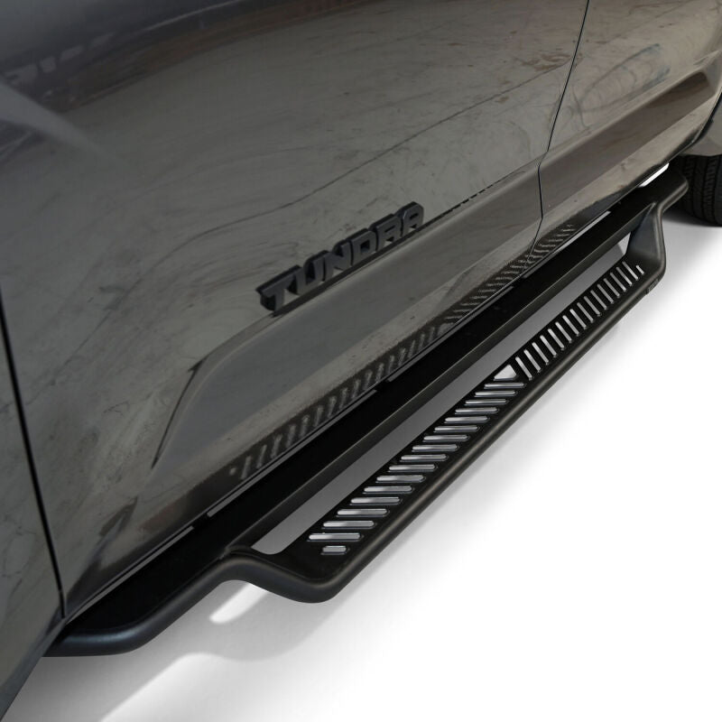 Westin 20-44235 - WES20-44235 - Westin 22-26 Toyota Tundra CrewMax Cab Outlaw Drop Running Boards - Textured Black - Shipped in Europe - Tuningsupply.com