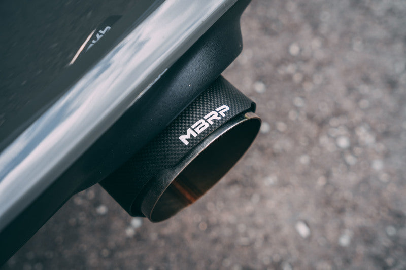 MBRP PS51053CF - MBRPS51053CF - MBRP 18-23 Dodge Durango SRT 6.4L Armor Pro T304 SS 3in Cat Back Exhaust Dual Rear Exit w/ CF Tips - Shipped in Europe - Tuningsupply.com