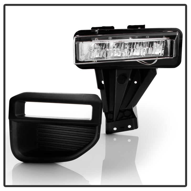 SPYDER 9051135 - SPY9051135 - Spyder 20-22 Ford F250/F350 Super Duty OEM Full LED Fog Lights W/ Switch - Clear - Shipped in Europe - Tuningsupply.com