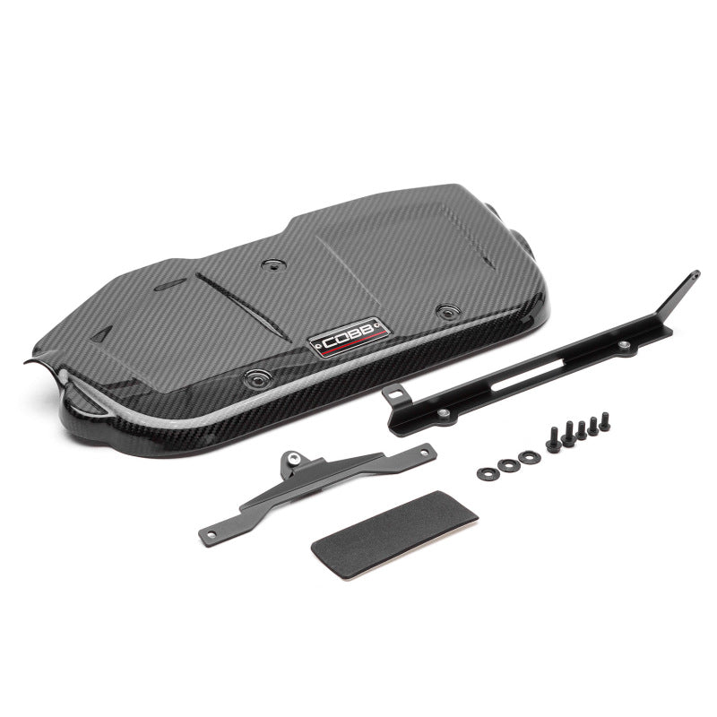 COBB 442605 - COBB442605 - Cobb 15-21 Subaru WRX Redline Carbon Fiber Engine Cover - Gloss Finish - Shipped in Europe - Tuningsupply.com