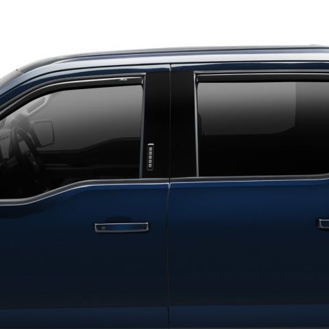 AVS 194975 - AVS194975 - AVS 15-18 Ford F-150 Supercrew Ventvisor In-Channel Front & Rear Window Deflectors 4pc - Smoke - Shipped in Europe - Tuningsupply.com