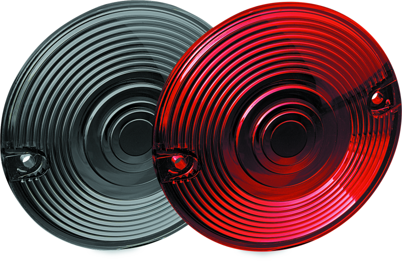 Kuryakyn 4996 - KUR4996 - Kuryakyn Red Lenses For Flat Turn Signals - Shipped in Europe - Tuningsupply.com