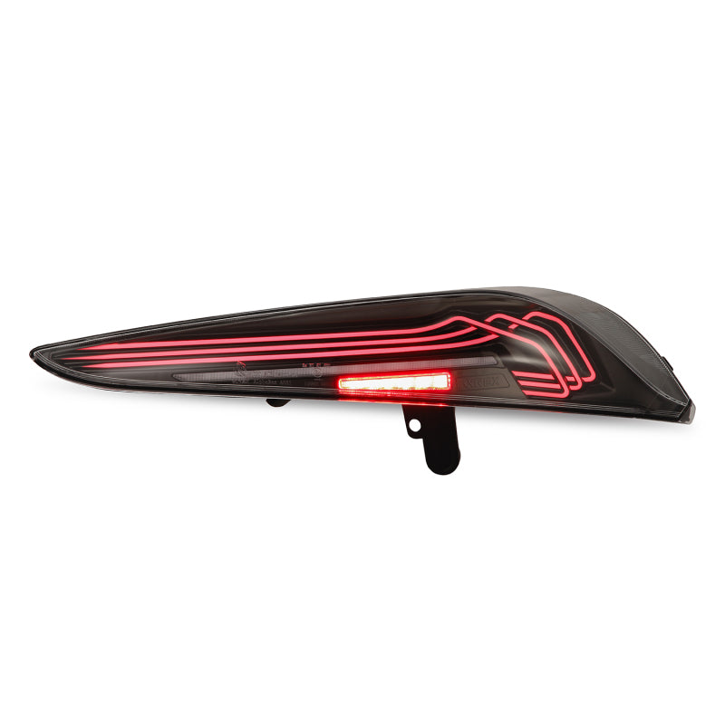 AlphaRex 609010 - ARX609010 - AlphaRex 20-24 Toyota Supra LUXX-Series Laser Style LED Tail Lights Black - Shipped in Europe - Tuningsupply.com