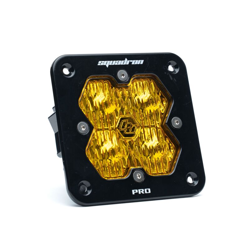 Baja Designs 4910152 - BAJ4910152 - Baja Designs Squadron 2.0 Pro LED Wide Cornering (Single Light) - Baja Amber - Shipped in Europe - Tuningsupply.com