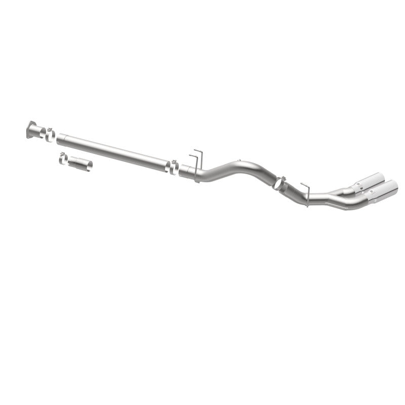 Magnaflow 17873 - MAG17873 - MagnaFlow 08-17 Ford F-250/F-350/F-450 4.6L/6.7 DPF-Back SS 4in Dual Single Passenger Side Rear Exit - Shipped in Europe - Tuningsupply.com