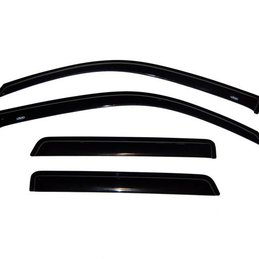 AVS 94733 - AVS94733 - AVS 02-09 Chevy Trailblazer Ventvisor Outside Mount Window Deflectors 4pc - Smoke - Shipped in Europe - Tuningsupply.com