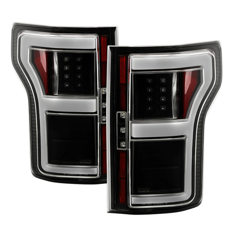 SPYDER 5088550 - SPY5088550 - Spyder 18-20 Ford F150 w/ Rear Blind Spot LED Tail Lights - Black (ALT-YD-FF15018BS-LED-BK) - Shipped in Europe - Tuningsupply.com