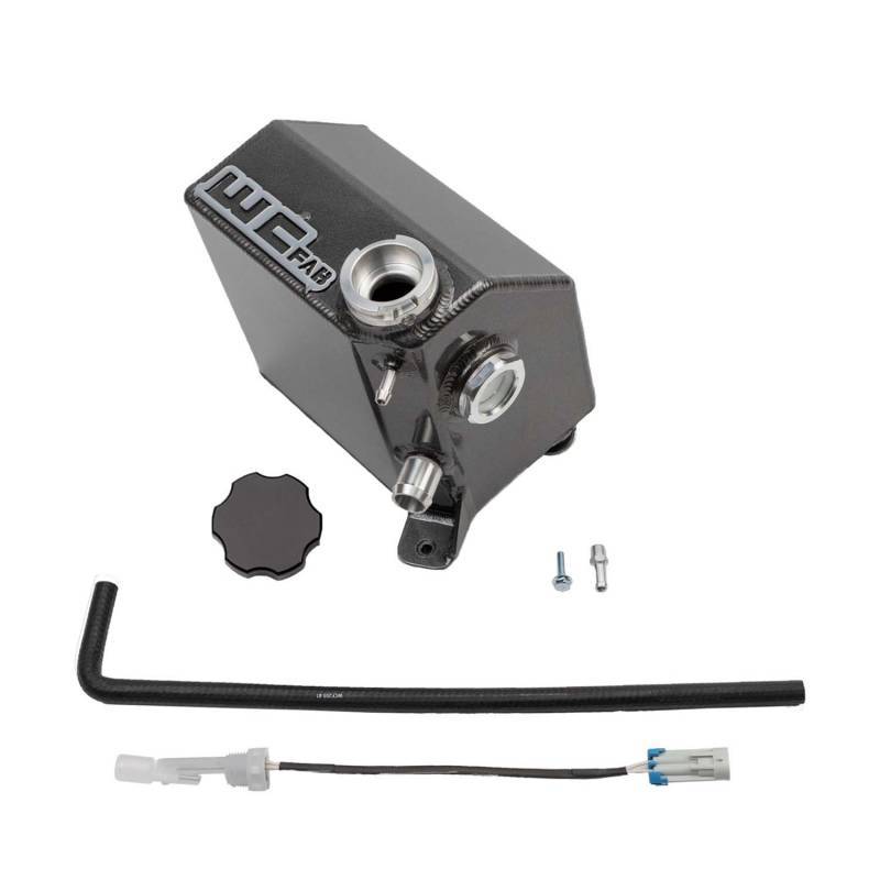 Wehrli WCF100433-FB - WCFWCF100433-FB - Wehrli 17-19 Chevrolet 6.6L L5P Duramax OEM Placement Coolant Tank Kit - Flat Black - Shipped in Europe - Tuningsupply.com