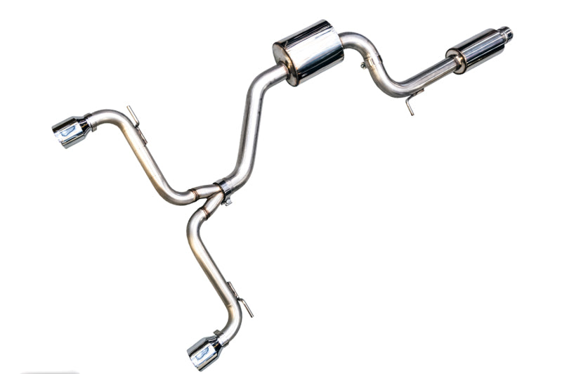 AWE Tuning 3015-32046 - AWE3015-32046 - AWE Tuning VW MK7 GTI Touring Edition Exhaust - Chrome Silver Tips - Shipped in Europe - Tuningsupply.com