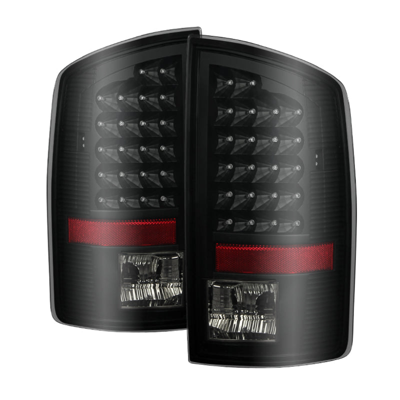 SPYDER 9026539 - SPY9026539 - xTune Dodge Ram 07-08 1500 / Ram 07-09 2500/3500 LED Tail Lights Black Smoke ALT-JH-DR07-LED-BKSM - Shipped in Europe - Tuningsupply.com