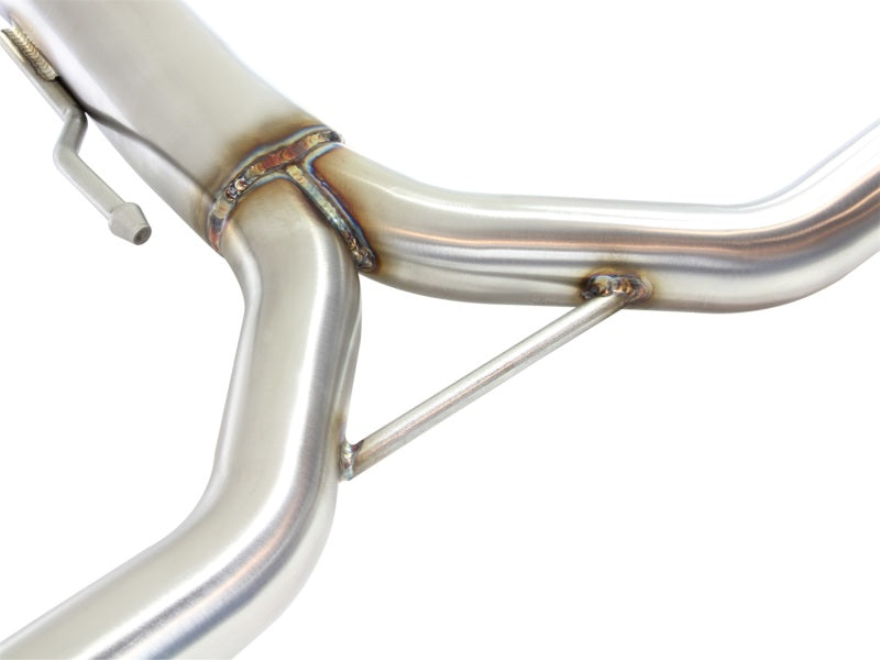 aFe 49-36605 - AFE49-36605 - aFe Takeda Exhaust 304SS Dual Cat-Back w/ Polished Tips 13-17 Honda Accord LX/EX/EX-L Sedan L4 2.4L - Shipped in Europe - Tuningsupply.com