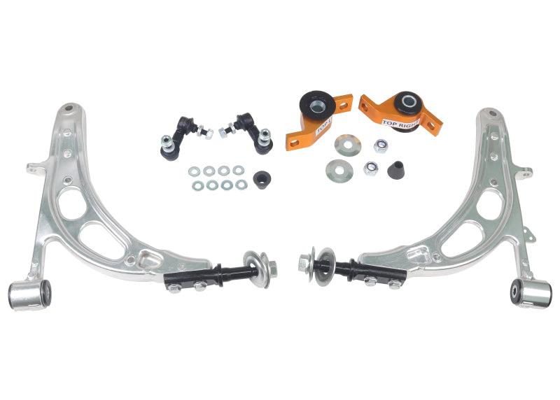 Whiteline KTA289 - WHLKTA289 - Whiteline 93-07 Subarau Impreza Front Lower Street Performance Alloy Control Arm Kit - Shipped in Europe - Tuningsupply.com