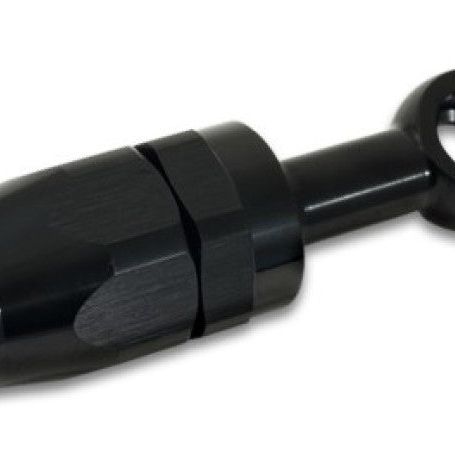 Vibrant 24083 - VIB24083 - Vibrant -8AN Banjo Hose End Fitting for use with M12 or 7/16in Banjo Bolt - Aluminum Black - Shipped in Europe - Tuningsupply.com