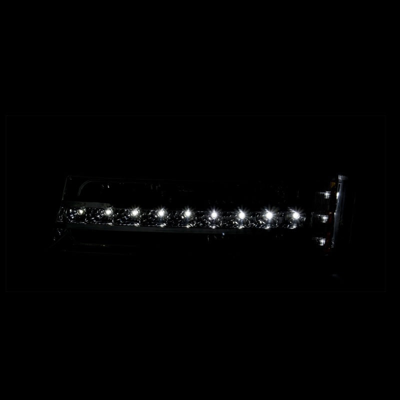 ANZO 511067 - ANZ511067 - ANZO 2003-2006 Chevrolet Silverado 1500 LED Parking Lights Black w/ Amber Reflector - Shipped in Europe - Tuningsupply.com