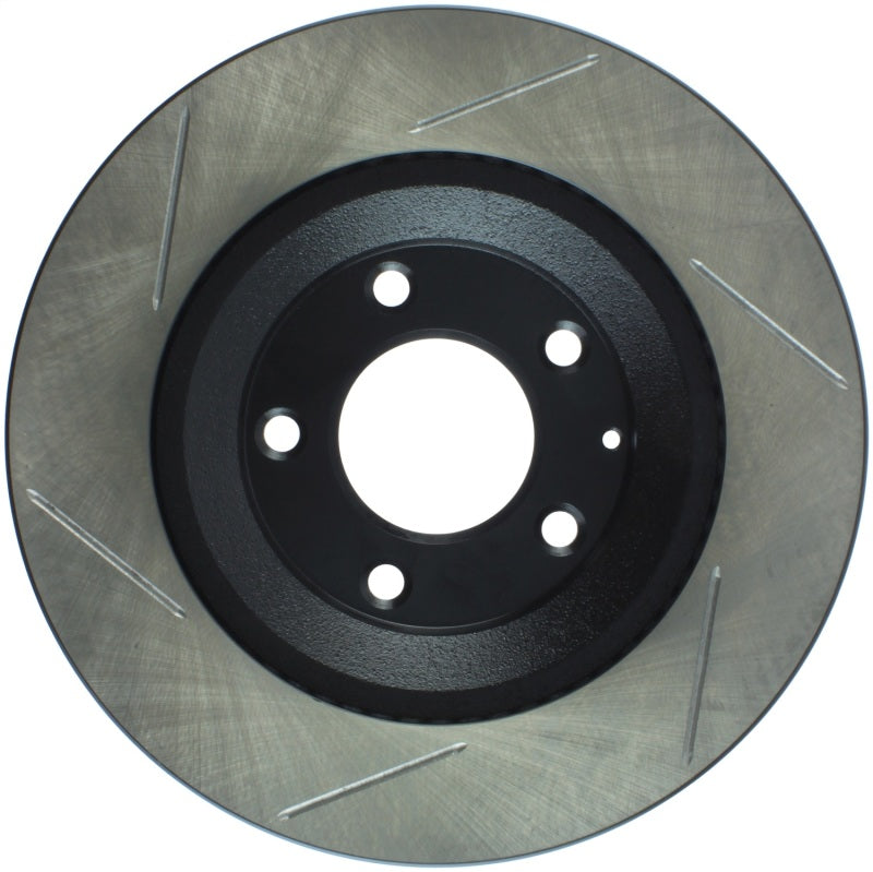 Stoptech 126.45072SL - STO126.45072SL - StopTech Power Slot 2003+ Mazda RX8 Slotted Left Rear Rotor - SPORT SUSPENSION ONLY - Shipped in Europe - Tuningsupply.com