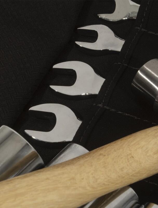 PRP Seats E112 - PRPE112 - PRP 35pc Can-Am Roll Up Tool bag Tool kit - Black - Shipped in Europe - Tuningsupply.com