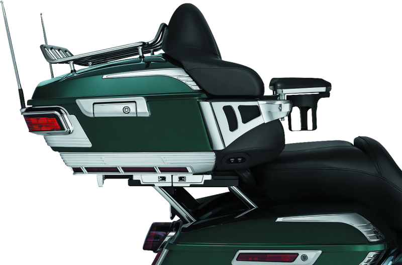 Kuryakyn 8731 - KUR8731 - Kuryakyn Quick Adjust Tour-Pak Relocator 14-Up Touring Chrome - Shipped in Europe - Tuningsupply.com