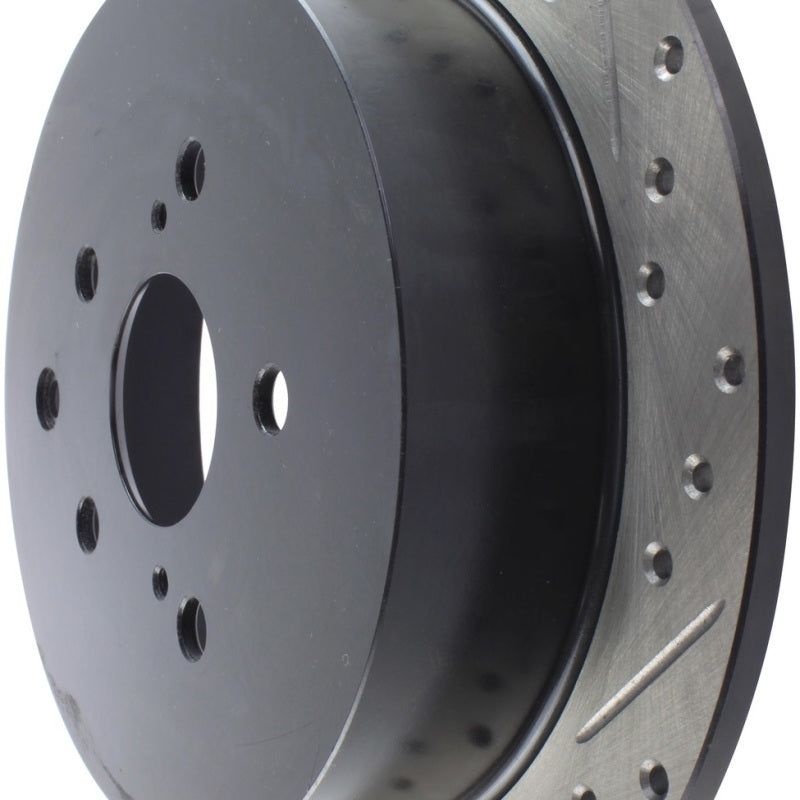 Stoptech 127.44166L - STO127.44166L - StopTech Sport Drilled & Slotted Rotor - Rear Left - Shipped in Europe - Tuningsupply.com