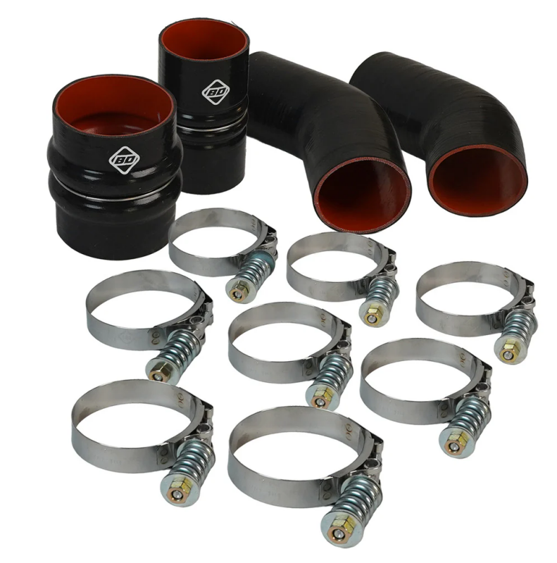 BD Diesel 1045218 - BDD1045218 - BD Diesel 13-18 RAM 2500/3500/4500/5500 6.7L Cummins Intercooler Hose & Clamp Kit - Shipped in Europe - Tuningsupply.com