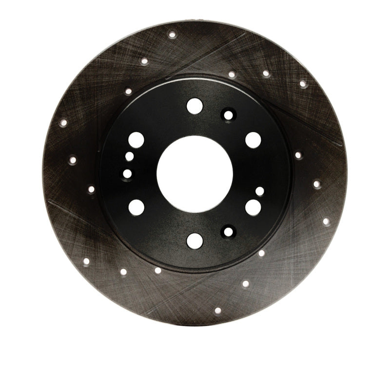 DFC 633-48050L - DFC633-48050L - DFC 05-20 Cadillac Escalade Front Left Drilled & Slotted Black Brake Rotor - Shipped in Europe - Tuningsupply.com