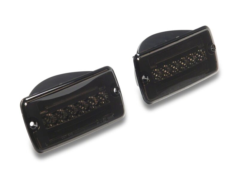 Raxiom J211784 - RAXJ211784 - Raxiom 97-06 Jeep Wrangler TJ Axial Series LED Sequential Cornering Lights- Smoked - Shipped in Europe - Tuningsupply.com