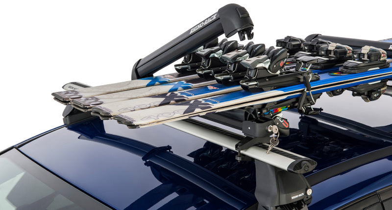 Rhino-Rack 574 - RHR574 - Rhino-Rack Universal Ski/Snowboard Carrier - Fits 4 Pairs of Skis or 2 Snowboards - Black - Shipped in Europe - Tuningsupply.com