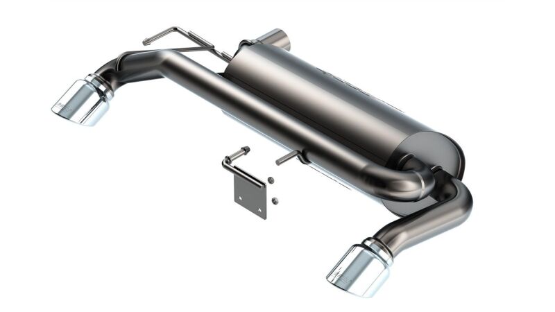 Borla 11976 - BOR11976 - Borla 21-22 Ford Bronco 2.7L V6 4WD Touring Axle Back Exhaust w/ Bright Chrome Tips - Shipped in Europe - Tuningsupply.com