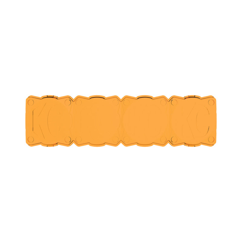 KC HiLiTES 5333 - KCL5333 - KC HiLiTES FLEX ERA LED Light Bar 10in. Light Shield - Amber (SHIELD ONLY) - Shipped in Europe - Tuningsupply.com