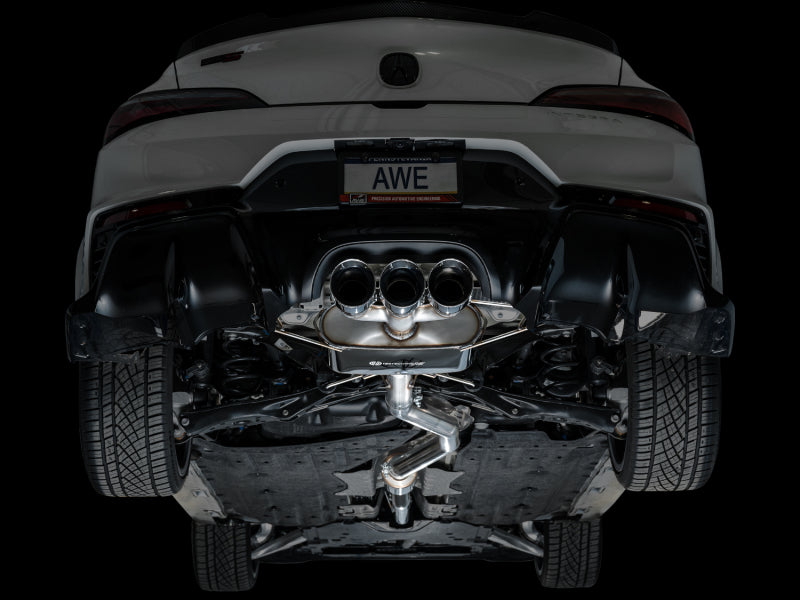 AWE Tuning 3015-52335 - AWE3015-52335 - AWE Tuning 2024 Acura Integra Type S DE5 FWD Touring Edition Exhaust w/ Triple Chrome Silver Tips - Shipped in Europe - Tuningsupply.com