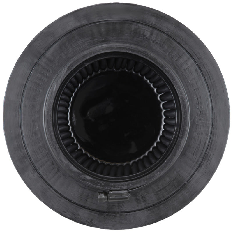 K&N Engineering RU-5283HBK - KNNRU-5283HBK - K&N Universal Rubber Filter-Round Tapered 4.5in Flange ID x 8in Base OD x 6.625in Top OD x 8in H - Shipped in Europe - Tuningsupply.com