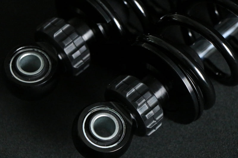 Ohlins HD 050 - OHLHD 050 - Ohlins 14-26 Harley FL Touring STX 36 Twin Blackline 12in Blk Reservoir Shocks - Standard Springs - Shipped in Europe - Tuningsupply.com