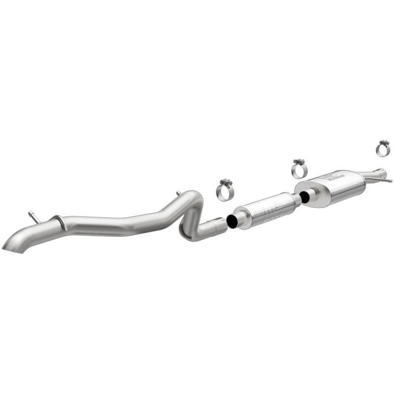 Magnaflow 19539 - MAG19539 - MagnaFlow 12-18 Jeep Wrangler 2.5in Overland Series Cat-Back Exhaust - Shipped in Europe - Tuningsupply.com