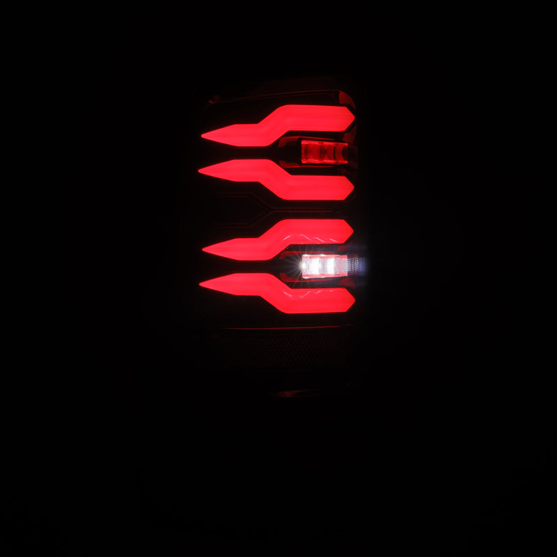 AlphaRex 643003 - ARX643003 - AlphaRex 94-01 Dodge Ram 1500/2500/3500 LUXX-Series LED Tail Lights - Black/Red - Shipped in Europe - Tuningsupply.com