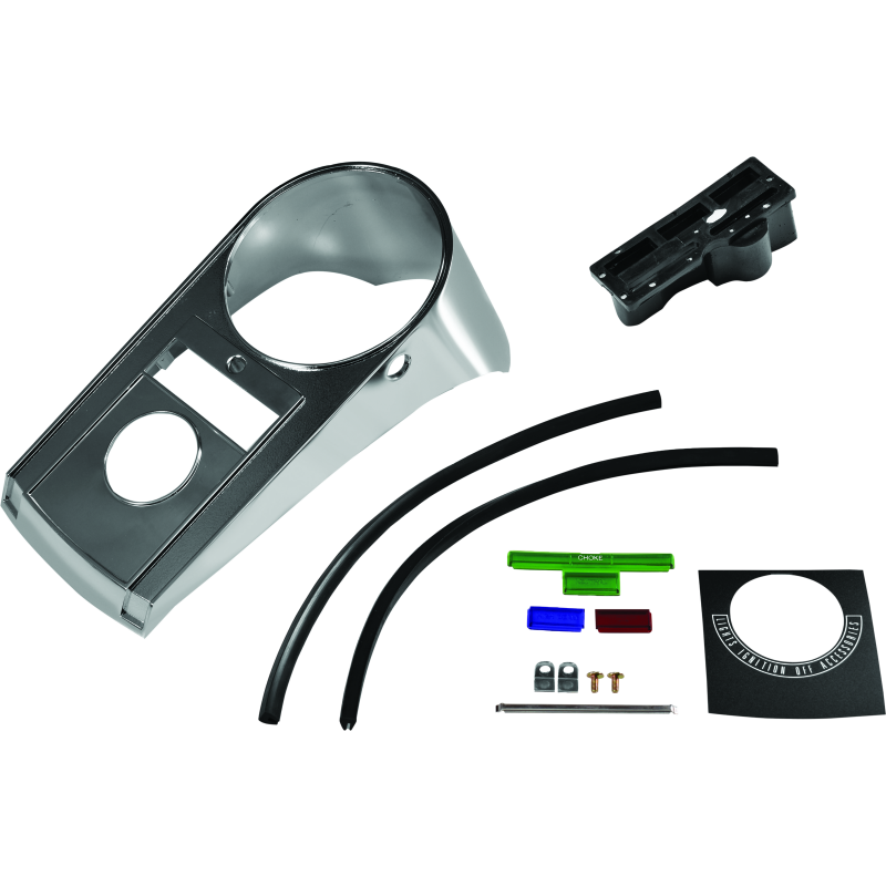 Bikers Choice 490243 - BKC490243 - Bikers Choice 68-84FL 71-72 FX 80-86 FXWG 84-95 Softail Chrome Cast Dash Replaces H-D 71241-77T 91 - Shipped in Europe - Tuningsupply.com