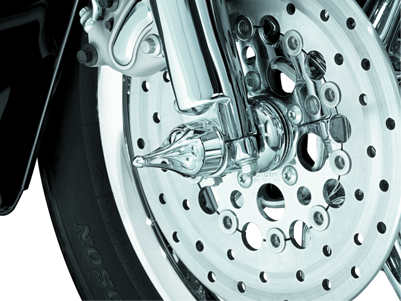 Kuryakyn 1225 - KUR1225 - Kuryakyn Roman Axle Caps Chrome - Shipped in Europe - Tuningsupply.com