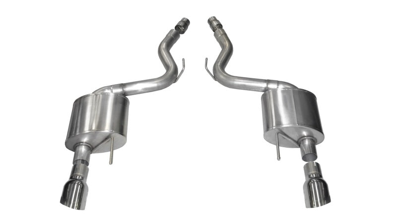 CORSA Performance 14326 - COR14326 - Corsa 2015-2017 Ford Mustang GT 5.0 3in Axle Back Exhaust Polish Dual 4.5in Tip Sport - Shipped in Europe - Tuningsupply.com