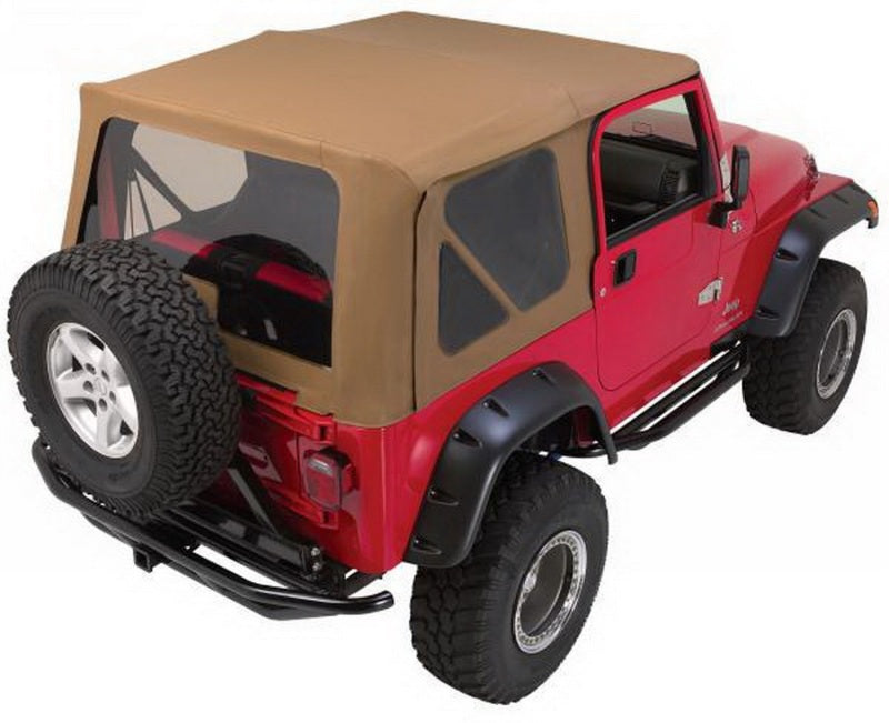 Rampage - RAM68817 - Rampage 1997-2006 Jeep Wrangler(TJ) Complete Top - Spice Denim - Shipped in Europe - Tuningsupply.com