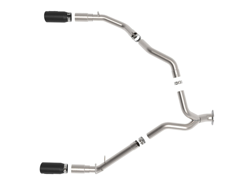 aFe 49-42080-B - AFE49-42080-B - aFe Large Bore-HD 3 IN 409 Stainless Steel DPF-Back Exhaust System w/Black Tip RAM 1500 20-21 V6-3.0 - Shipped in Europe - Tuningsupply.com
