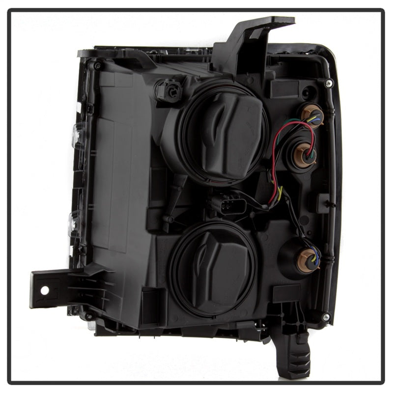 SPYDER 9042447 - SPY9042447 - xTune 14-15 Chevy Silverado 1500 (New Body) OEM Style Headlights w/Trim - Blk (HD-JH-CS14-CC-BK) - Shipped in Europe - Tuningsupply.com