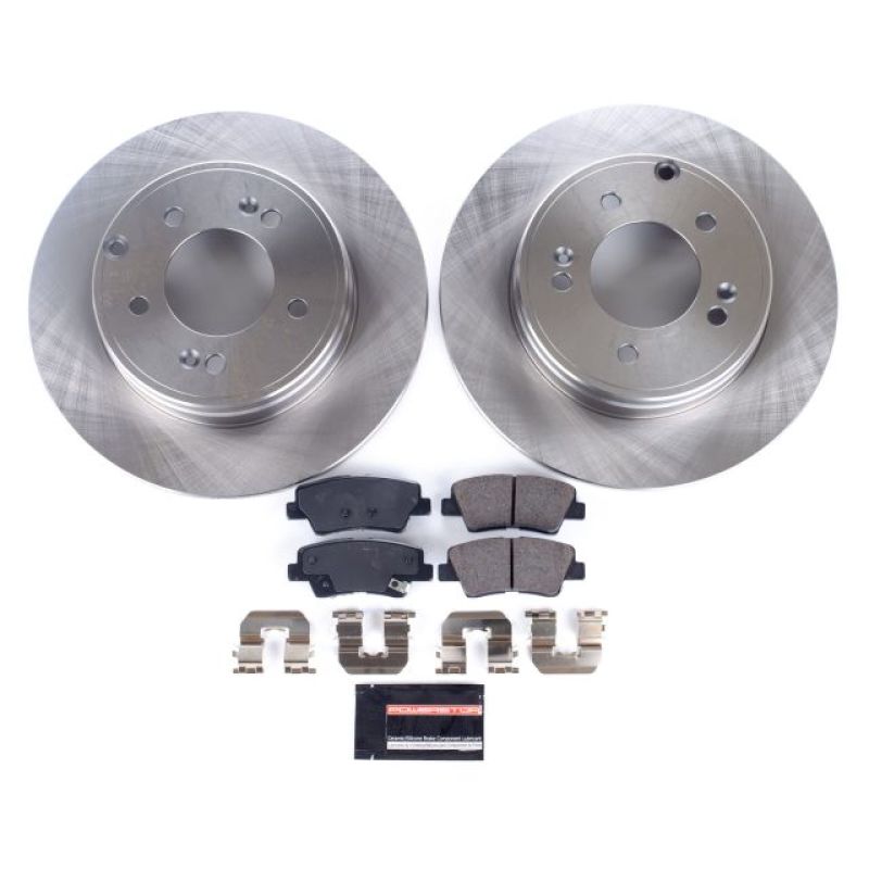 PowerStop KOE5381 - PSBKOE5381 - Power Stop 12-17 Hyundai Azera Rear Autospecialty Brake Kit - Shipped in Europe - Tuningsupply.com