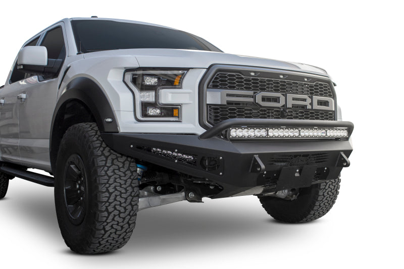 Addictive Desert Designs AC11154501NA - ADDAC11154501NA - Addictive Desert Designs 17-18 Ford F-150 Raptor Front License Plate Bracket - Shipped in Europe - Tuningsupply.com