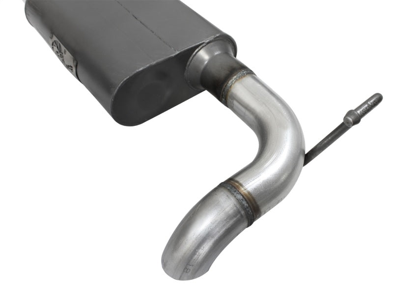 aFe 49-08043 - AFE49-08043 - aFe Scorpion Exhaust System Cat Back 2.5in Aluminized Hi-Tuck 07-18 Jeep Wrangler JK V6 3.6/3.8L - Shipped in Europe - Tuningsupply.com