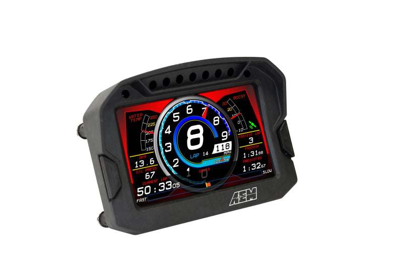 AEM 30-5603 - AEM30-5603 - AEM CD-5LG Carbon Logging Digital Dash Display w/ Internal 10Hz GPS & Antenna - Shipped in Europe - Tuningsupply.com