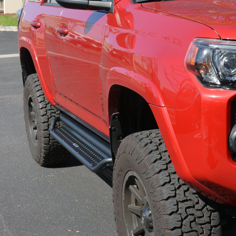 Go Rhino D10080T - GORD10080T - Go Rhino Dominator Extreme D1 Side Steps - Tex Blk - 80in - Shipped in Europe - Tuningsupply.com