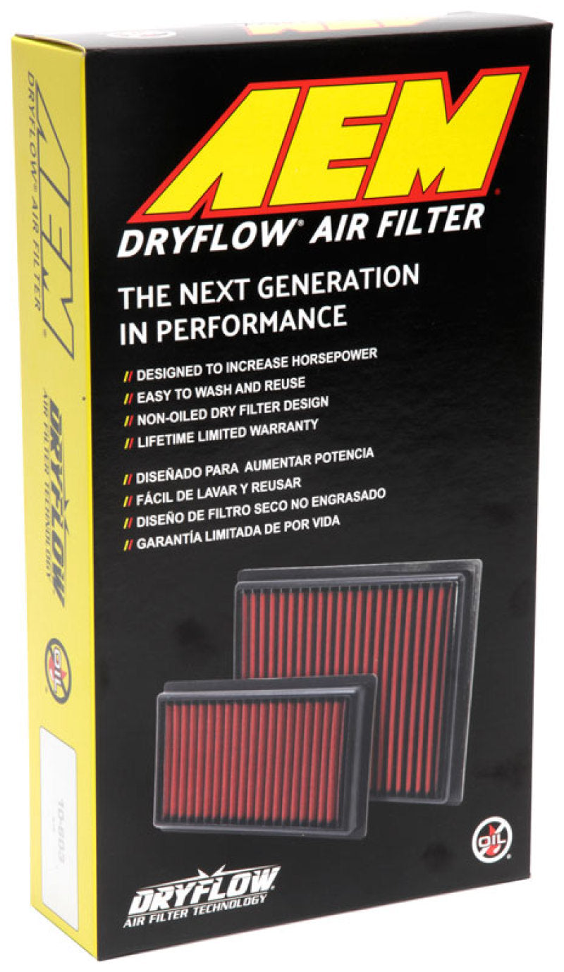 AEM Induction 28-50060 - AEM28-50060 - AEM 17-20 Subaru BRZ 2.0L DryFlow Air Filter - Shipped in Europe - Tuningsupply.com