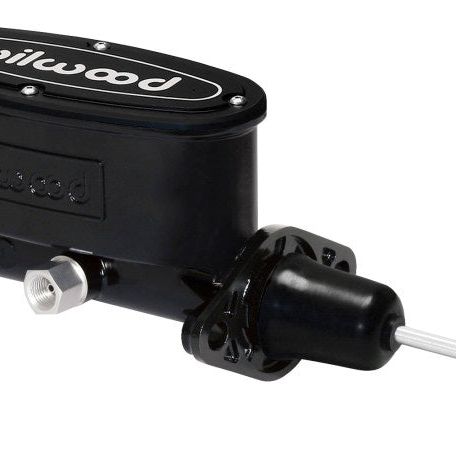 Wilwood 260-13375-BK - WIL260-13375-BK - Wilwood High Volume Tandem Master Cylinder - 15/16in Bore Black-W/Pushrod - Shipped in Europe - Tuningsupply.com